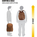 Carhartt 25L Classic Laptop Backpack, Durable Water-Resistant Pack W/ 16" Laptop Sleeve And Multiple Organizational Compartments, Black