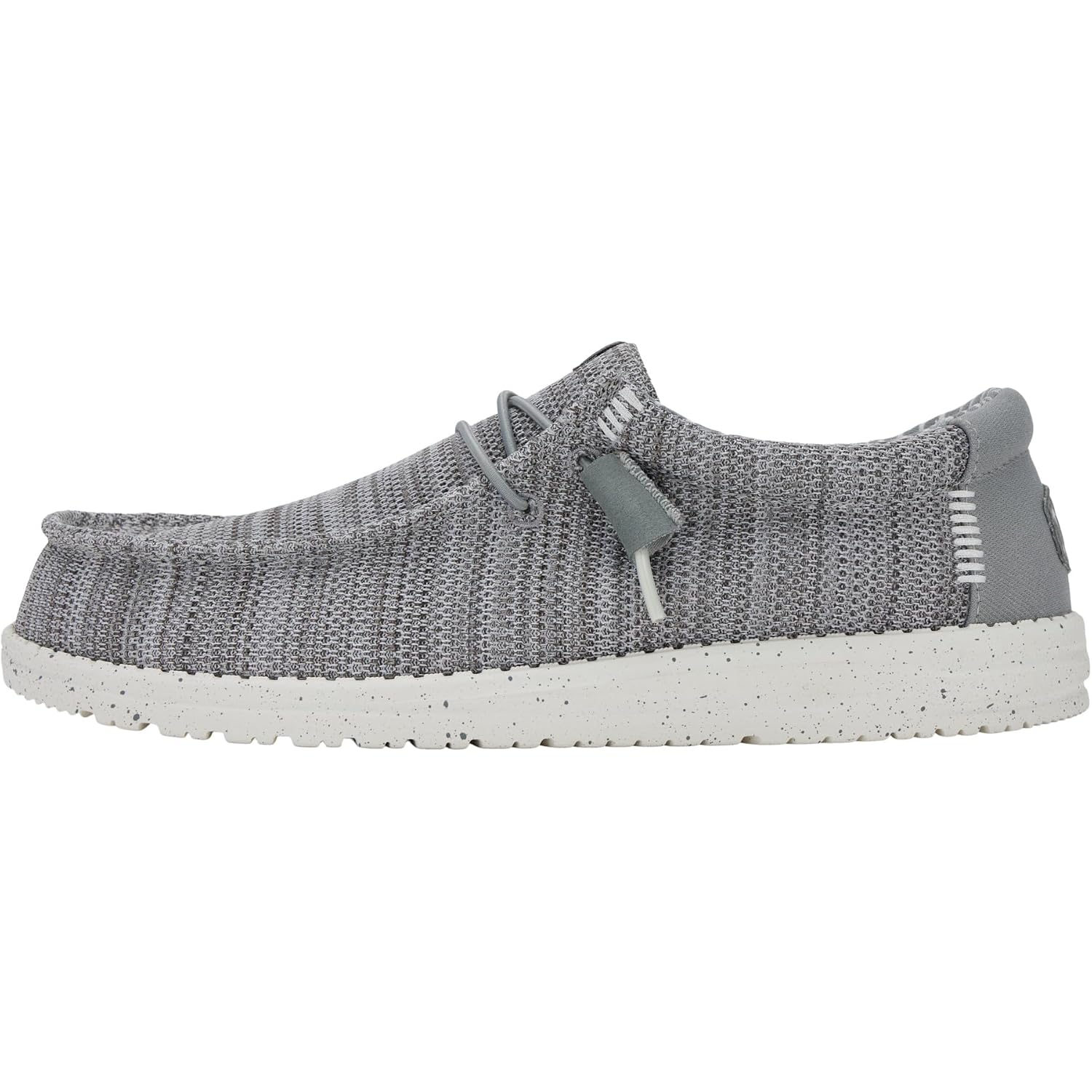 Heydude Men’S Wally Stretch Sox Slip-On Loafer, Lightweight, Breathable, With Flex & Fold Outsole