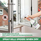 Peppermint Oil Insect And Spider Repellent Spray, Repels And Kills Ants And Bugs, Extra Strength Natural Plant Based Pest Control For Home, Kitchen And Garden, Safe For Family And Pets, 16 Oz