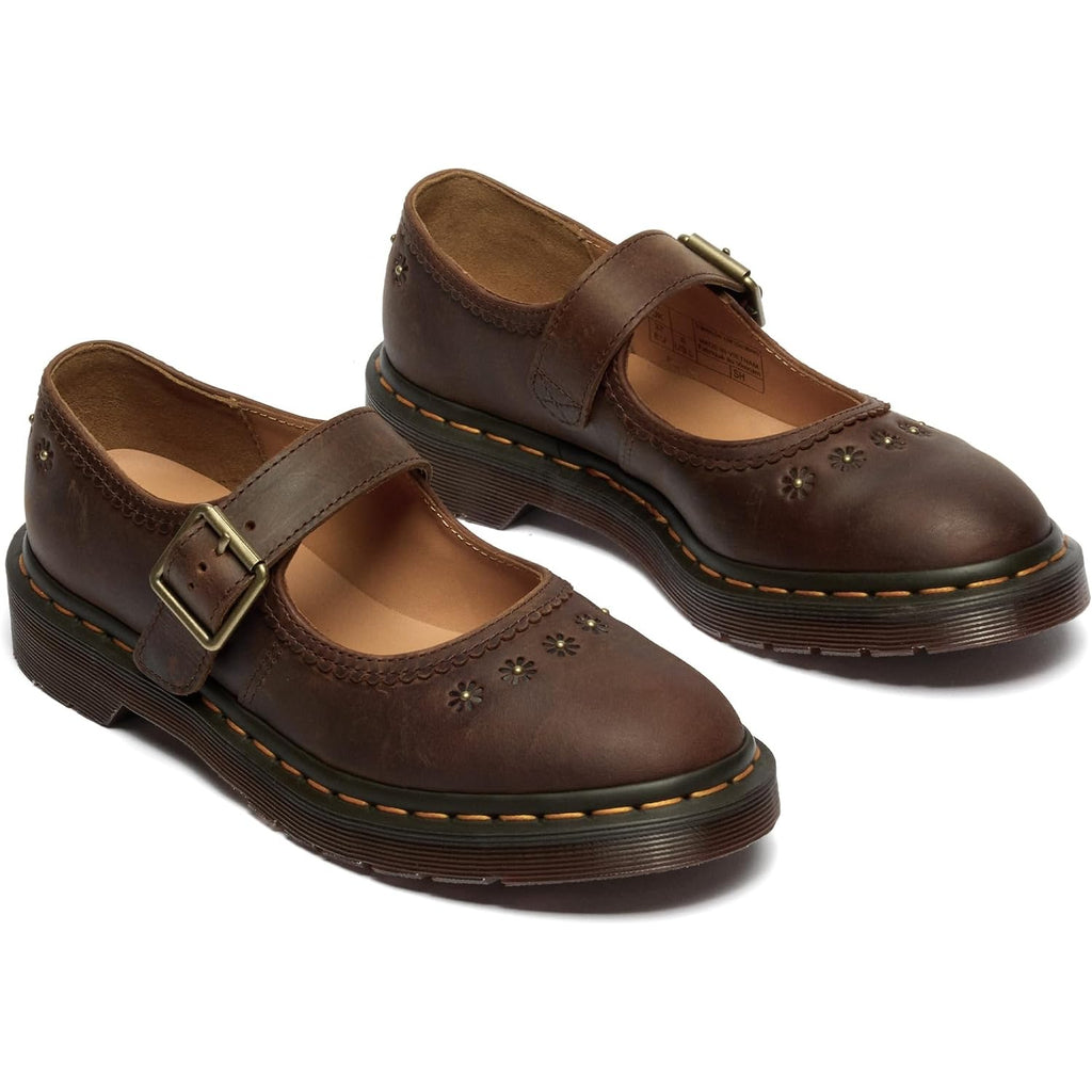 Dr. Martens Womens Mary Jane Flower