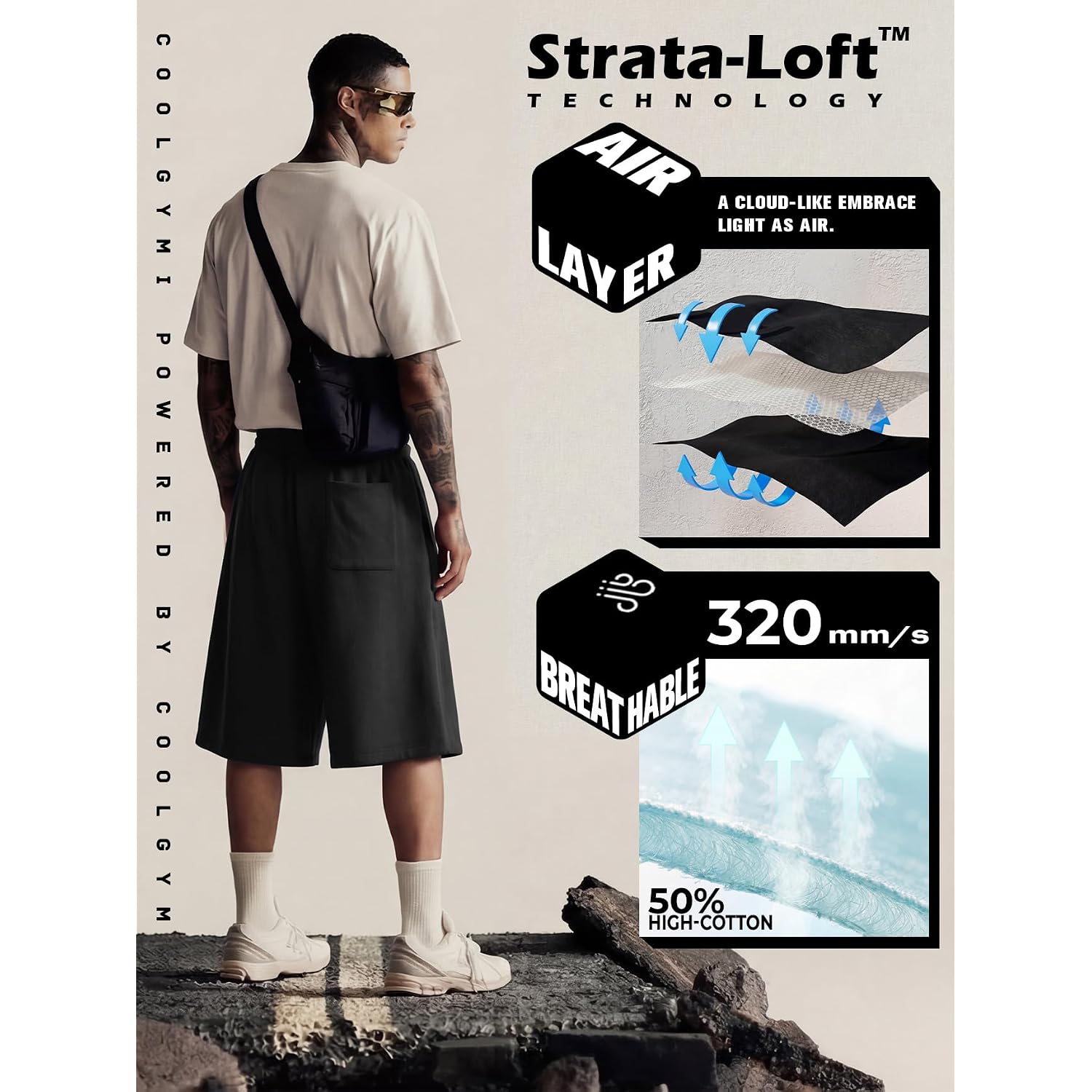 Mens Baggy Sweat Shorts Wide Leg Long Below Knee Oversized Gym Y2K Athletic Casual Loose Shorts Pocket Drawstring