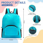 48 Pack Backpacks In Bulk, 17 Inches Basic Back Pack For Adult, Bulk Backpacks For Homeless Supplies Wholesale Backpack Lightweight Outdoor Travel Book Bags (8 Color)