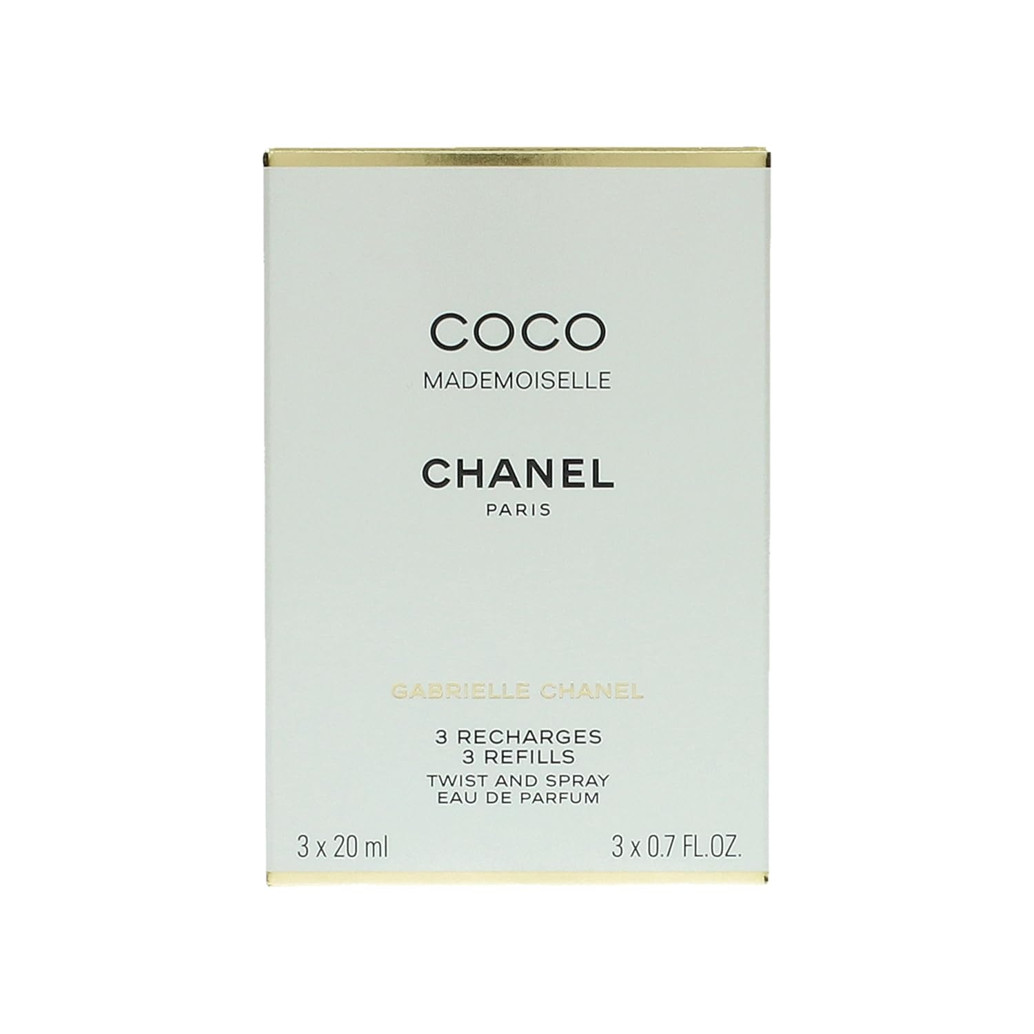 Chanel Chanel Coco Mademoiselle Twist & Spray Eau De Parfum Refill 3X20Ml/0.7Oz