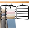 Closet Organizers And Storage,3 Pack Organization And Storage Pants-Hangers-Space-Saving,Velvet Hanger For Dorm Room For College Students Girls Boys Guys Hanging Jean Scarf