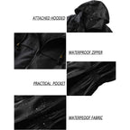 Lomon Women Waterproof Lightweight Rain Jacket Active Outdoor Hooded Raincoat