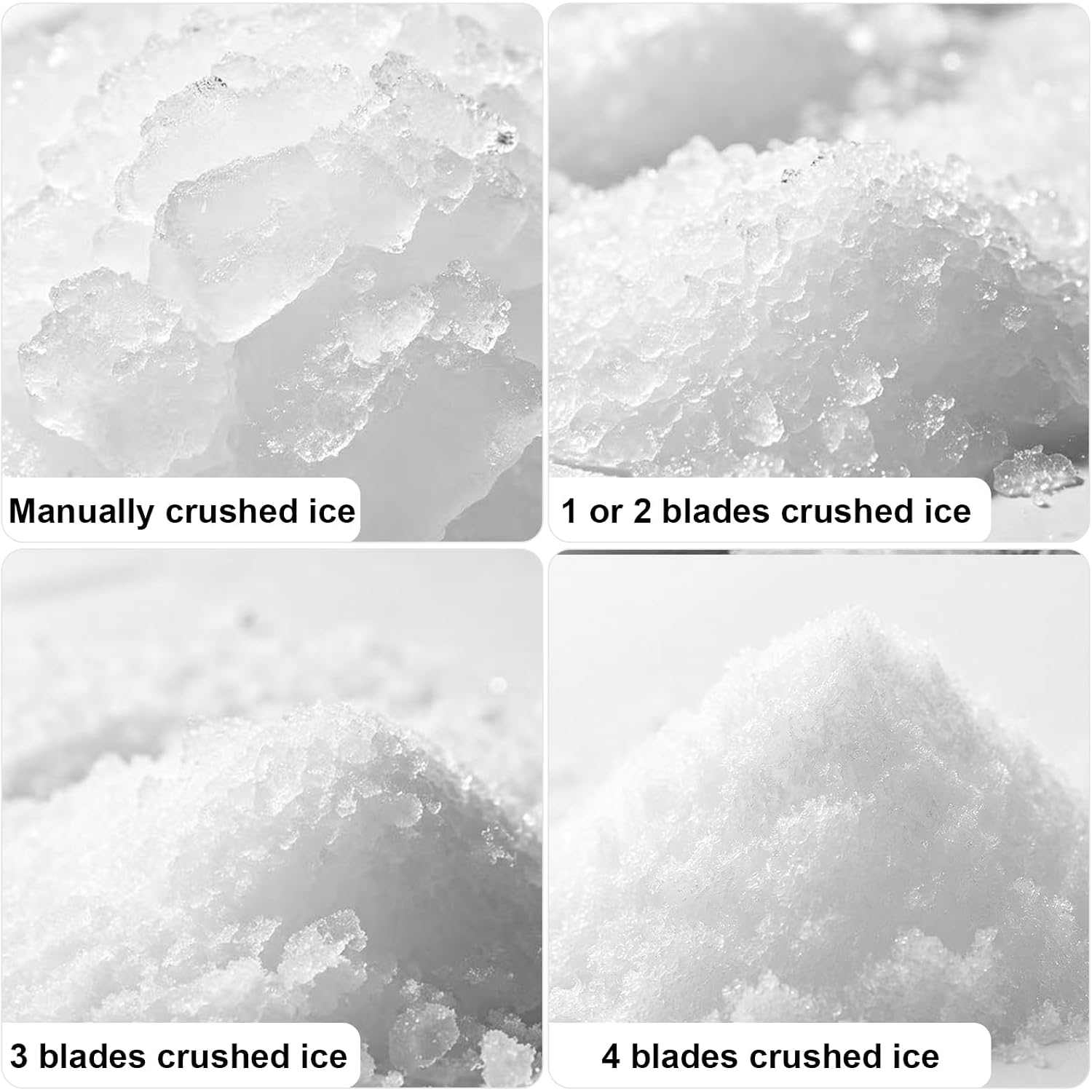 Reespring Snow Cone Machine Shaved Ice Machine Ice Crusher With Stainless Steel Blade Kitchen Electric For Shaved Ice And Snow Cone (300W 2000R/Min) Also Comes With A Free Ice Pick And Ice Cube Tray