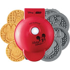 Disney | Dash Multimaker® Mini Maker System - Electric Waffle Maker & Swappable Plates - 1 Multimaker®, 4 Plates, Mickey Mouse & Friends Design, Aluminum