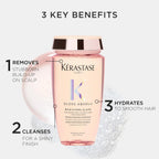 Kerastase Gloss Absolu High-Shine Anti-Frizz Shampoo - Cleanses & Reveals Ultimate Shine, For Glossy & Bouncy Hair