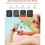 Lodimeke Smart Watch, Alexa Built-In, Answer/Make Calls 44Mm Smartwatch Women Men, 1.83" Sports Watch Ip68 Waterproof, Heart Rate Spo2 Sleep Stress Monitor, Step Counter Watch For Android & Ios Phone