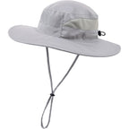 Women'S Upf 50+ Sun Hat Uv Protection Wide Brim Bucket Hat Summer Beach Hats Fishing Hiking Outdoor Safari Hats
