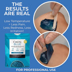 Cirepil - Blue - 400g / 14.11 oz Hard Wax Beads Bag - Face & Body Wax, Unscented & No Strip Needed - Perfect for Sensitive Skin & Brazilian Waxing - Fluid Gel Texture, Easy Hair-Removal