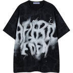 Aelfric Eden Mens Graphic Tee Shirts Oversized Baggy Loose Cotton T-Shirt Streetwear Casual Summer Y2K Shirt