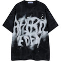 Aelfric Eden Mens Graphic Tee Shirts Oversized Baggy Loose Cotton T-Shirt Streetwear Casual Summer Y2K Shirt