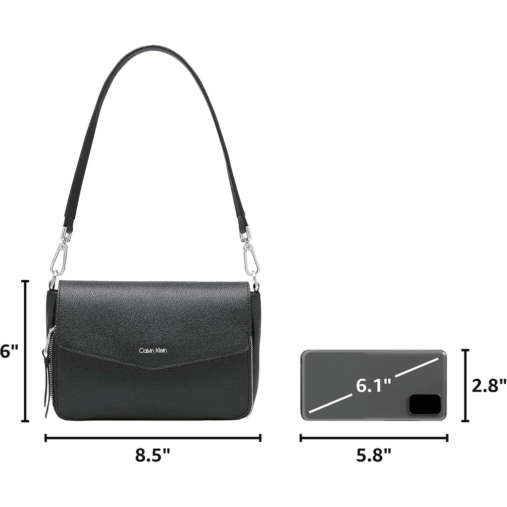 Calvin Klein Women'S Ava Novelty Demi Shoulder Bag