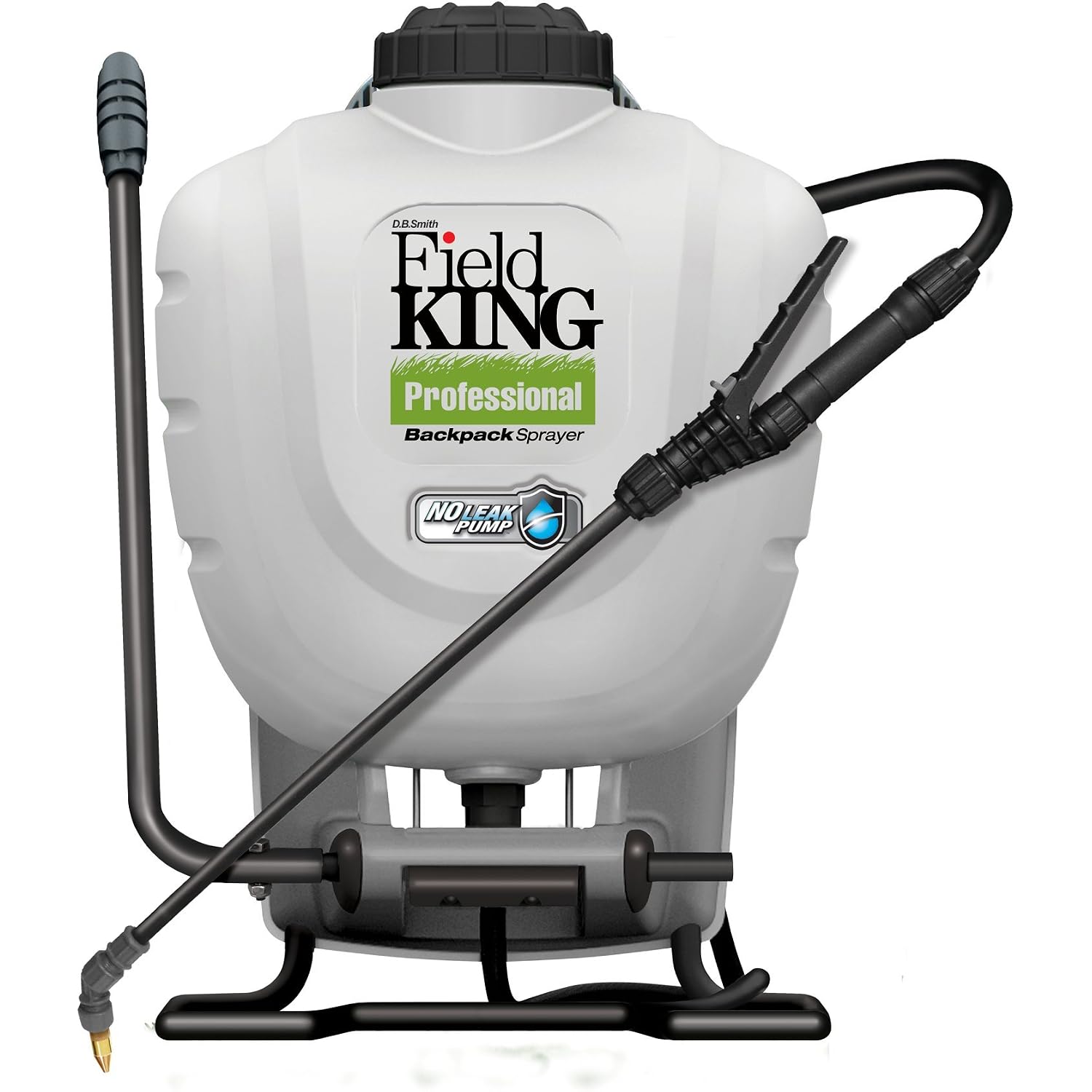 Field King 190328 Backpack Sprayer, 4 Gallon, With Internal No Leak Pump Design Delivers 150 Psi