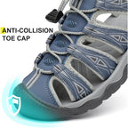 Dannto Women'S Sport Hiking Sandals Closed Toe Outdoor Athletic Walking Sandal Lightweight Summer Water Shoes