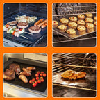 2 Pack Of Heavy Duty Non-Stick Oven Liners: Bpa And Pfoa Free, Great For Electric Ovens, Gas Stoves, Microwaves, Charcoal And Gas Grills