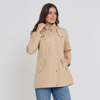 Steve Madden Rain Jacket Women - Waterproof With Hood Anorak Rain Coats For Women Windbreaker Plus Size Xs-3X