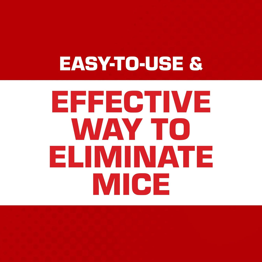 Tomcat Kill & Contain Mouse Trap, 2 Traps | Indoor Traps For Mice - No See, No Mess Disposal