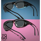 Fit Over Wrap Sunglasses Polarized Lens Wear Over Eyeglasses 100% Uv Protection For Men And Women