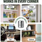 Fridge Deodorizer, Baking Soda Alternative For Refrigerator And Freezer, Long-Lasting Odor Eliminator For Smelly Fridge, Compact Kitchen Essential For Home, Apartment And Rv