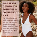 Hard Wax Hair Removal Beads - Painless Waxing for Sensitive Skin, Full Body Wax Beans with 20 Sticks for Women Men Bikini Brazilian, Armpit, Home Use (Rose, 1.1lb/17.6oz)