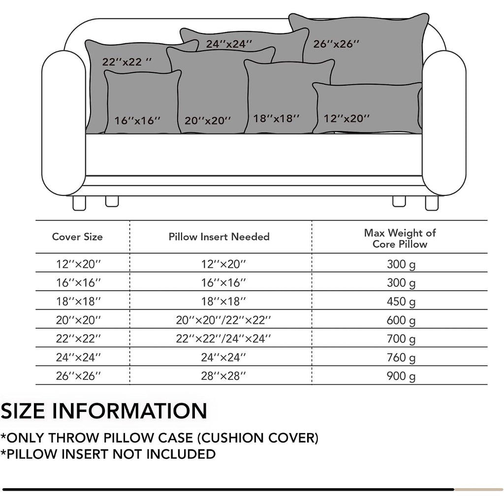 Deconovo Throw Pillow Covers 18 X 18 Inch Set Of 4, Covers Only No Insert, Faux Linen Decorative Square Pillowcases With Hidden Zipper For Couch Sofa Bed Living Room, Natural White (Warm Off-White)