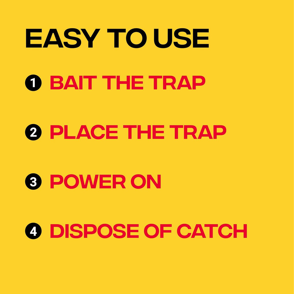 Victor Electronic Mouse Trap, 2-Pack, Indoor Electric Mouse Traps For Home | Kills Mice, Green Led Notification System, No-Touch Disposal, Advanced Smart Circuit Technology, Requires 4 Aa Batteries