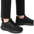 Bruno Marc Women'S Non Slip Work Shoes Walking Black & Lightweight Food Service Chef Kitchen Restaurant Resistant Sneakers