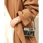 Fiyta Women'S Watch - Elegant Gold Small Square Luxury Watch With Sapphire Crystal; 316L Stainless Steel Jewelry Bracelet, Timeless Gift For Her, Mother'S Day, Gift Box Included