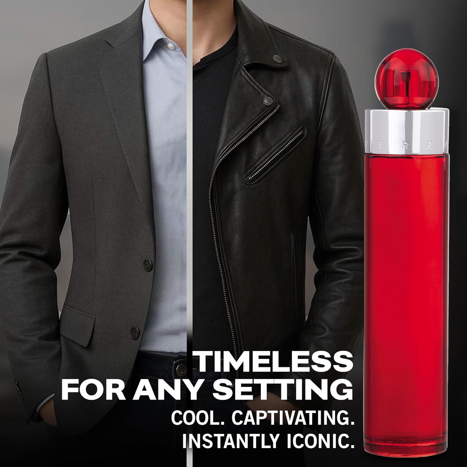 360° Red by Perry Ellis for Men, 6.8 Ounce