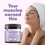 Magnum Solace Nighttime Magnesium Lotion With Arnica – Highly Concentrated Magnesium For Muscles & Joints – Apply To Legs Or Feet Before Bed – Skin-Friendly