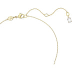 Swarovski Dextera Pendant Necklace with Interlocking Loop and Clear Crystals