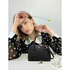 Lovevook Purse For Women Crossbody Bags Classic Double Zip Top Handle Dome Satchel Bag