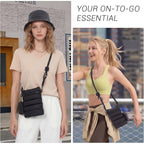 Acuario Small Crossbody Bag For Women, Nylon Crossbody Bags, Trendy Women'S Purse Sling Bag Handbag For Travel, Gym, Shopping