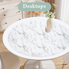 2-Layer Drawer And Shelf Liner For Kitchen Cabinet: 12 In X 20 Ft Non Slip Waterproof Shelf Paper Non Adhesive Refrigerator Liners White Marble Easy Liners For Bathroom With Knife Tape Measure