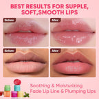6 Pack Lip Sleeping Mask– Overnight Deep Hydrating Treatment For Dry Lips, Reduce Lip Lines &Improve Lip Color With Instant Hydration, Thank You Gifts, Birthday Gifts, Skincare Gifts For Women