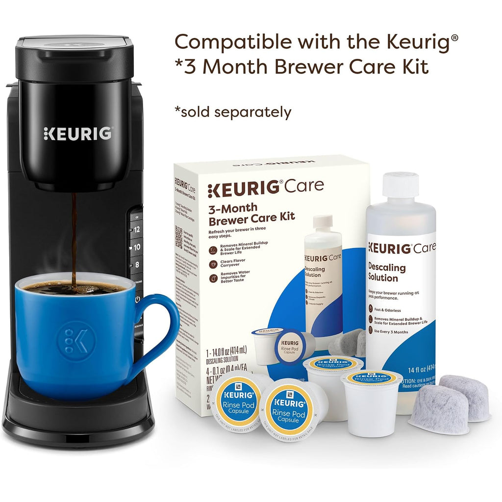 Keurig K-Express Single Serve K-Cup Pod Coffee Maker, 3 Brew Sizes, Strong Button Feature, 42Oz Removable Reservoir, Black | 3 Brew Sizes, Strong Brew, 42 Oz Removable Reservoir, K-Cup Pod Compatible