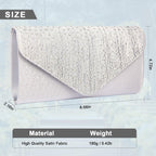 BBjinronjy Clutch Purses for Women Evening Bag Formal Rhinestone Handbags for Wedding Party Cocktail Prom Dinner