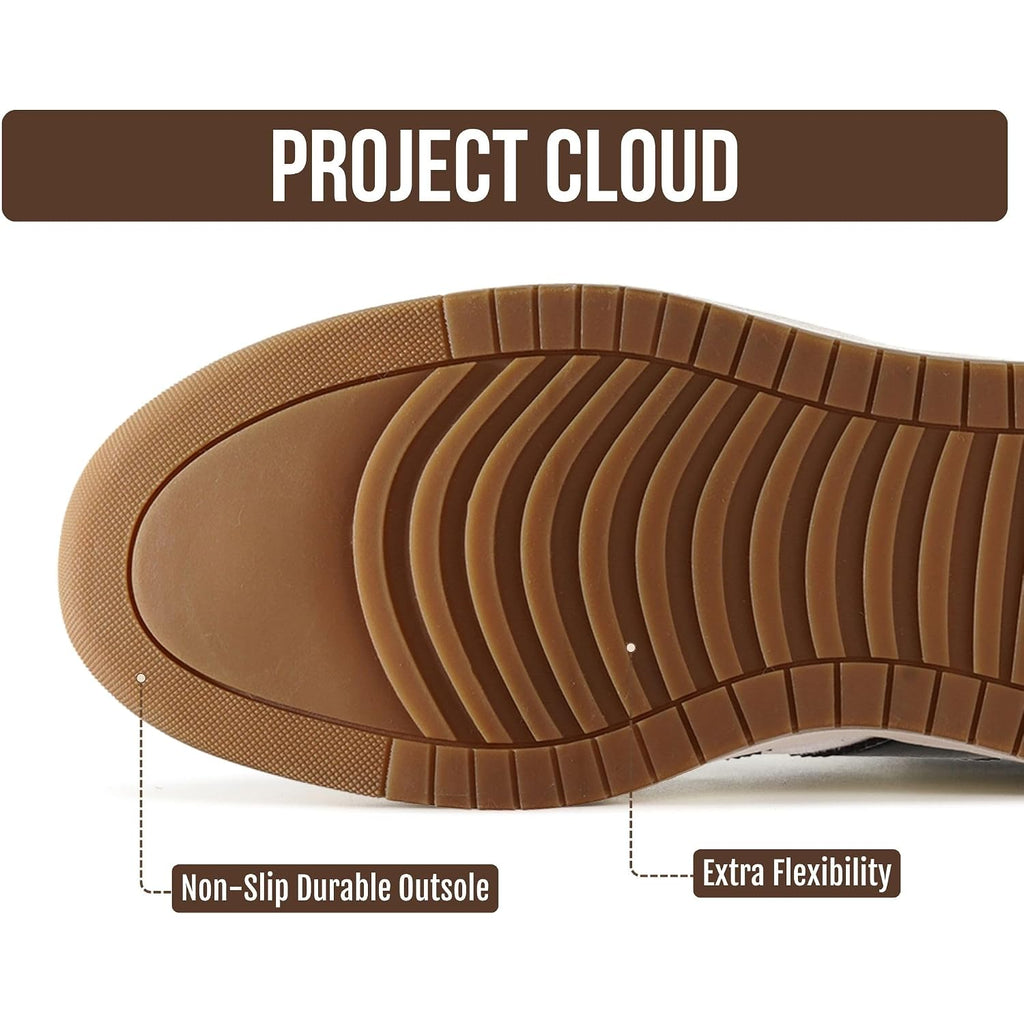 Project Cloud Platform Sneakers For Women - Lightweight Memory Foam Insole Womens Sneakers - Non-Slip Fashion Sneakers For Women Footwear - Women'S Fashion Platform Shoes (Nita)