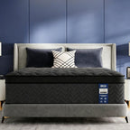 Hiboss Twin Size Mattress (Upgraded), 12 Inch Luxury Hybrid Twin Mattress In A Box, Cooling Gel Memory Foam & Pocket Springs, Medium Firm, Back Pain Relief, Extra Edge Support, 365-Night Trial