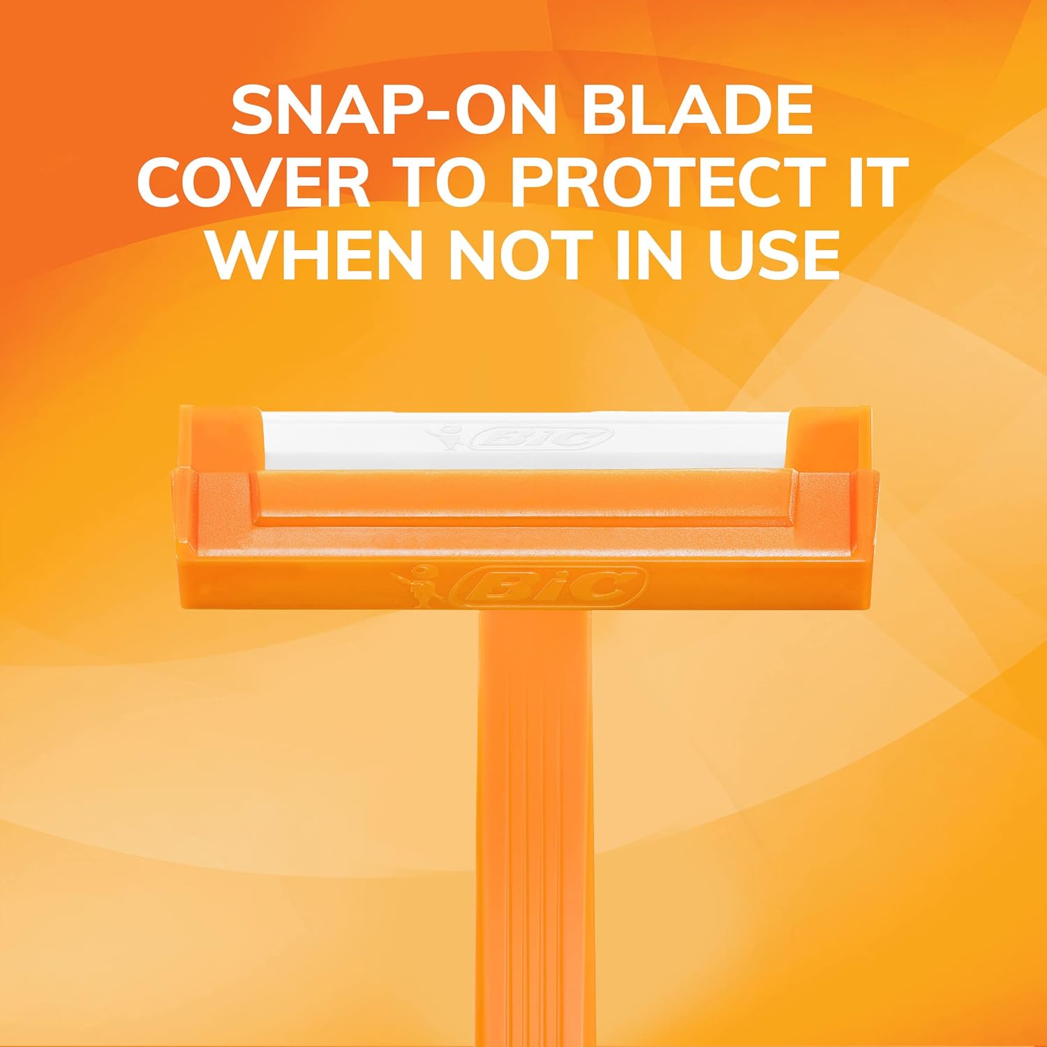 BIC Sensitive Men’s Disposable 1-Blade Razors, Smooth Shave with Lightweight Handle, 52-Pack