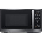 Toshiba Ml4-Em12Pa(Bs) Countertop Microwave Oven With Stylish Design As Kitchen Essentials, Smart Sensor, 13 Auto Menus&Mute Function, 1.2 Cu Ft With 12.4" Turntable, 1000W, Black Stainless Steel