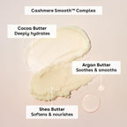 Eos Cashmere Skin Collection Pre-Shave Scrub - Vanilla Cashmere, Exfoliating Body Scrub, Hydrating, Shea Sugar, 7 Fl Oz