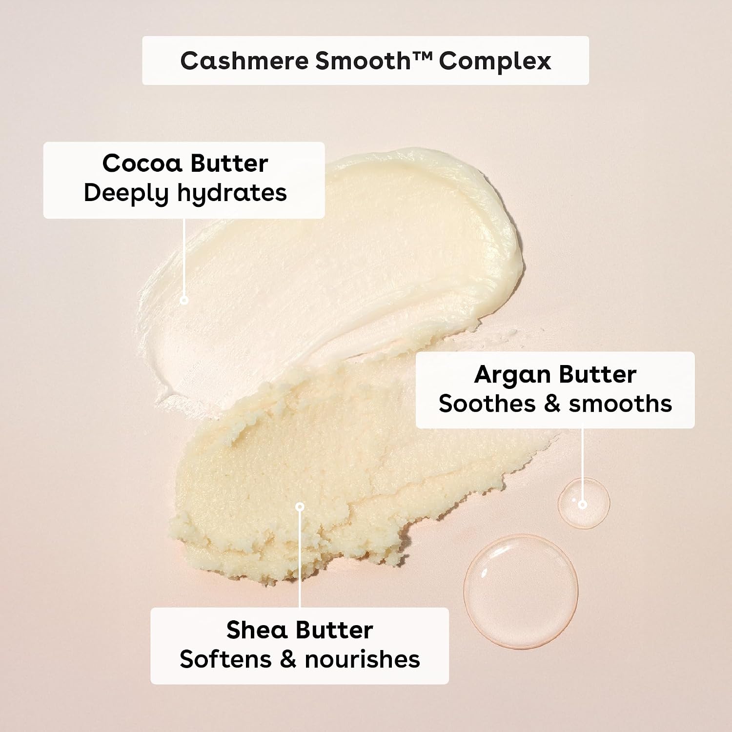 Eos Cashmere Skin Collection Pre-Shave Scrub - Vanilla Cashmere, Exfoliating Body Scrub, Hydrating, Shea Sugar, 7 Fl Oz