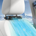Car Seat Fan For Driver & Backseat - 2026 Upgraded Mini Portable Usb Back Cooling Fan Kids Baby Quiet Headrest Neck Fan Accessories With 3 Adjustable Wind Speeds For Almost Vehicle Jeep Van Rv Truck