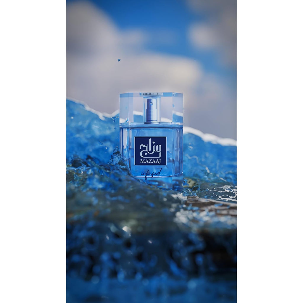 Zimaya Mazaaj Infused For Men Eau De Parfum, 3.4 Fl. Oz