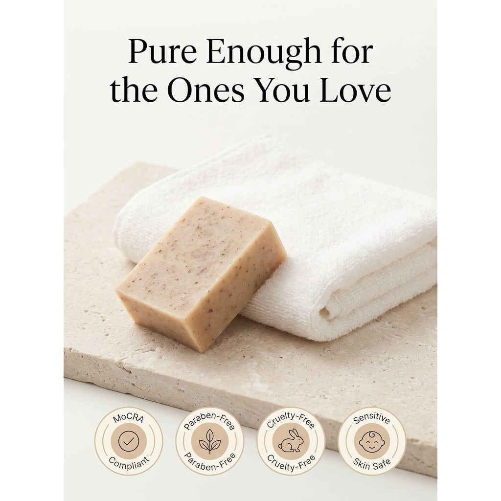 Honey Goat Milk Soap, Handmade, All Natural, Unscented, Sls Free, No Parabens | Sls Free, No Parabens