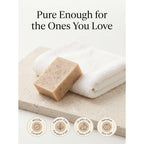 Honey Goat Milk Soap, Handmade, All Natural, Unscented, Sls Free, No Parabens | Sls Free, No Parabens