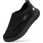 Fitville Diabetic Shoes For Men Extra Wide Slip-On Shoes For Swollen Feet Adjustable Walking Shoes For Elderly Foot Pain Relief Neuropathy - Easytop Wings